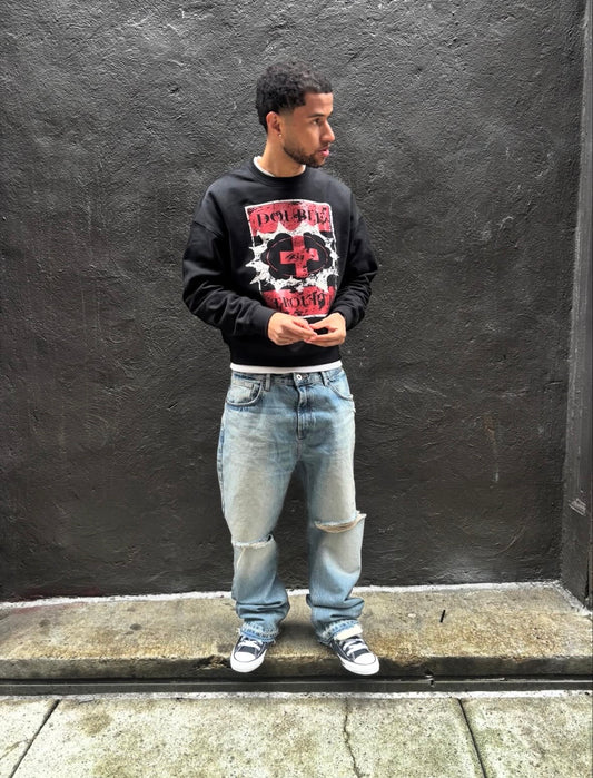 "Trouble" Crewneck V1