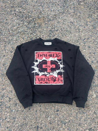 "Trouble trash" crewneck V4