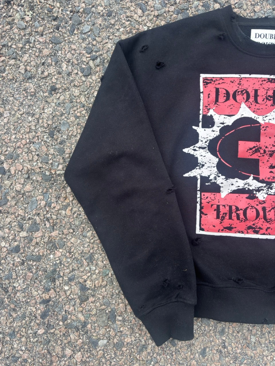 "Trouble trash" crewneck V4
