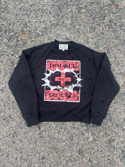 "Trouble trash" crewneck V3