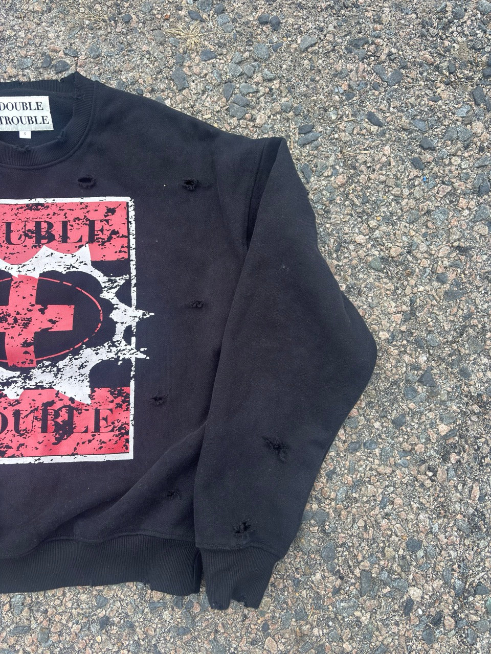 "Trouble trash" crewneck V3